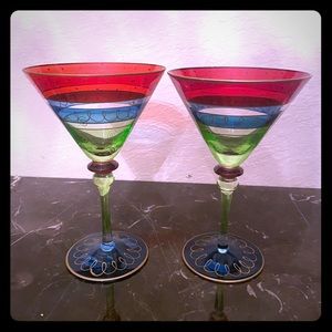 Martini glasses